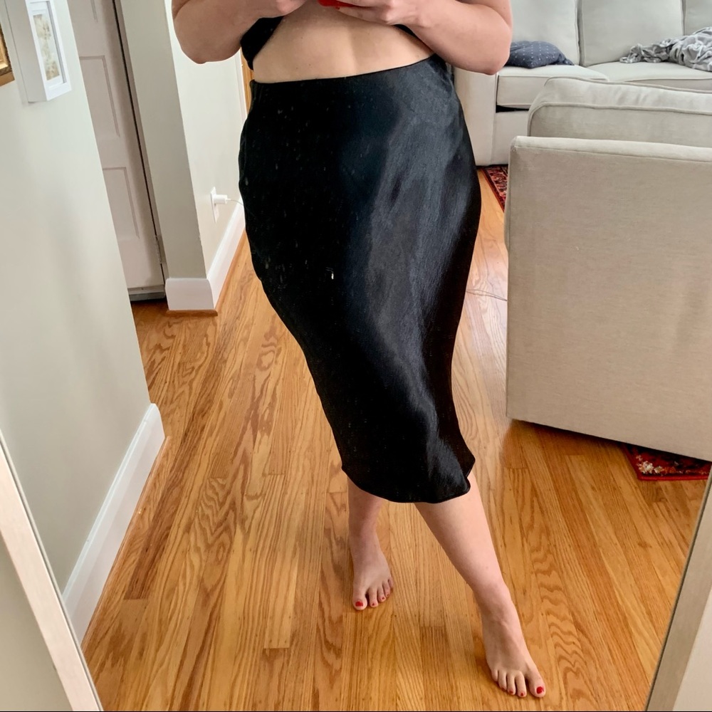 A new day silk skirt